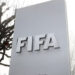 FIFA's logo is seen in front of its headquarters during a foggy autumn day in Zurich, Switzerland November 18, 2020. REUTERS/Arnd Wiegmann/File Photo