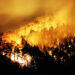 A forest fire burns in Ofunato, Iwate prefecture, Japan on March 3, 2025.
The Asahi Shimbun/Getty Images