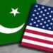 Pakistan and US flags File photo