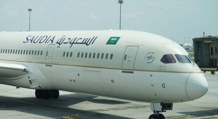 An undated image of Saudi Airlines (Shutterstock)