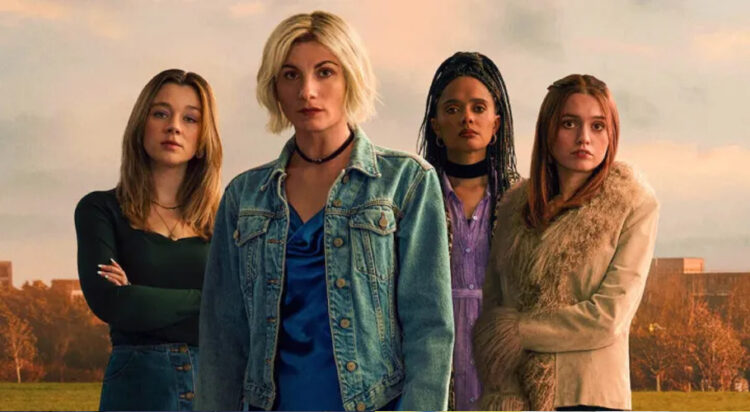 Toxic Town is a fictionalized version of that Corby toxic waste disaster in UK, starring former Doctor Who lead actress Jodie Whittaker and Sex Education‘s Aimee Lou Wood. (Netflix)