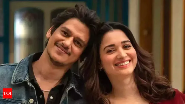 File photo of Tamannaah Bhatia and Vijay Varma.