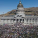 "Hands off" protest, Salt Lake City, April 5, 2025. REUTERS/Jim Urquhart