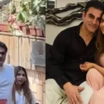 Arbaaz Khan, Sshura Khan. Pic credit Indian media
