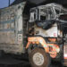 Dumper set on fire