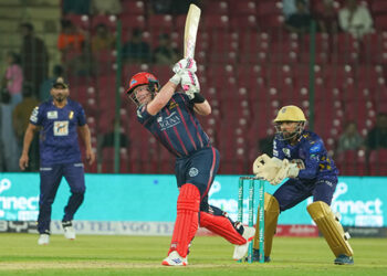 King’s James Vince played a key role with a solid half-century against Quetta Gladiators
