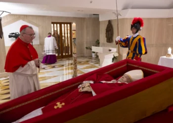 Pope Francis body. Picture credit online