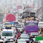 Traffic jam file photo