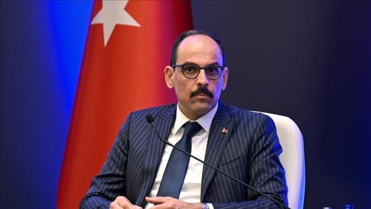 Turkey spy chief. File photo