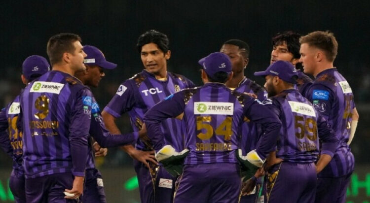 Quetta Gladiators: Photo credit Dawn News