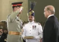President Asif Ali Zardari confers baton of field marshal upon Chief of Army Staff Asim Munir on May 22, 2025. — Screengrab via Geo News