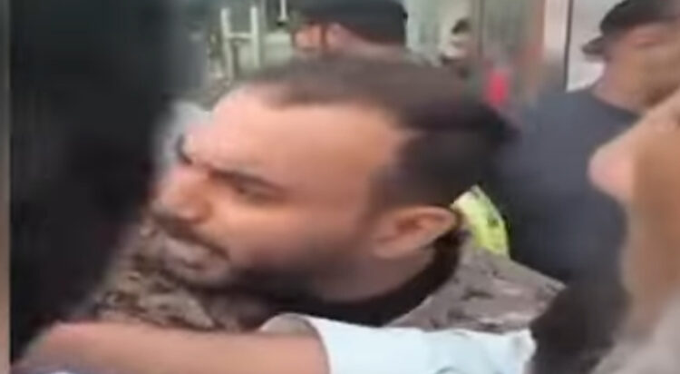 A video of the incident circulated on social media, capturing ASF personnel identified as Zia slapping and mistreating Ahmad, who had just arrived in Pakistan from Saudi Arabia to spend holidays with his family.  (Screengrab)