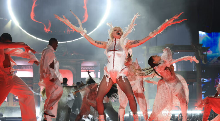 Lady Gaga performs at Copacabana Beach in Rio de Janeiro, Brazil
(Photograph: Kevin Mazur/WireImage for Live Nation)