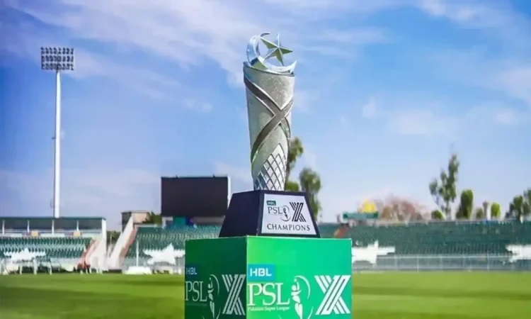 PSL 10 Trophy. File photo