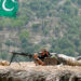 Pakistan Army soldier on Line of Control in AJK. (AP/File)