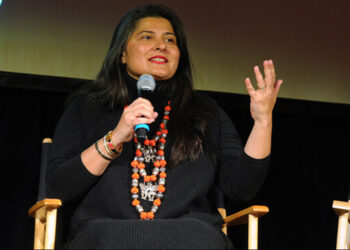 Sharmeen Obaid-Chinoy attends SITARA screening hosted by Gucci and CHIME FOR CHANGE at The Shop in Park City, Utah on January 26, 2020. (AFP/File)
