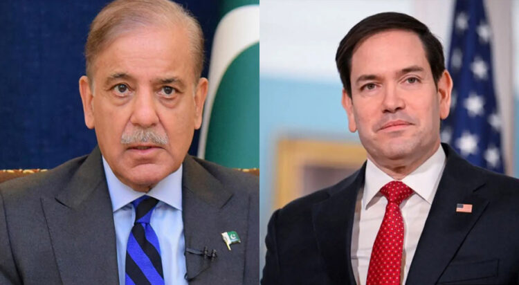 According to a statement issued by the Prime Minister’s Office, Secretary Rubio spoke with Prime Minister Shehbaz by telephone in the evening. (File)