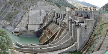 Bahlihar Hydropower Project is located on the Chenab River in Indian Jammu & Kashmir. (Image: encardio.com)