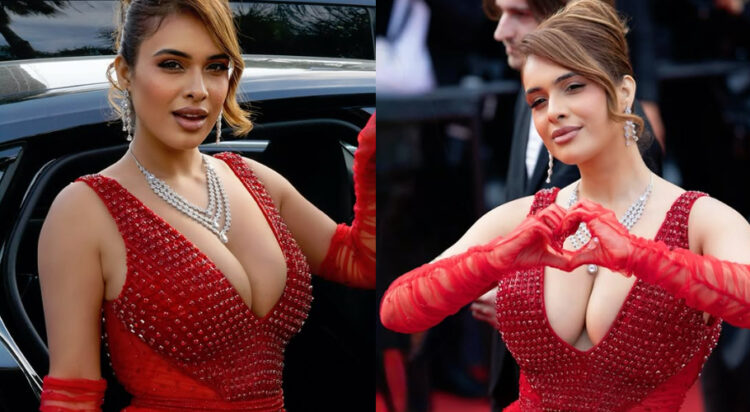 neha-malik-Cannes-Red-carpet
