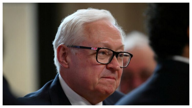 Ryabkov in Rio de Janeiro, Brazil, April 28, 2025. Mauro Pimentel/Pool via REUTERS