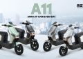 Equipped with a 1,000W hub motor and advanced Graphene battery technology, the A11 delivers a reliable range of 65–80 km per charge while consuming just 1.56 electricity units. (Image: Provided)