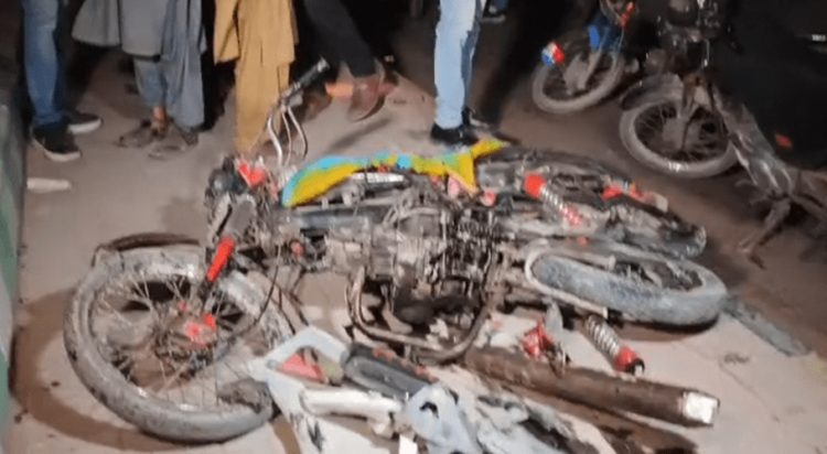 Accident in Karachi