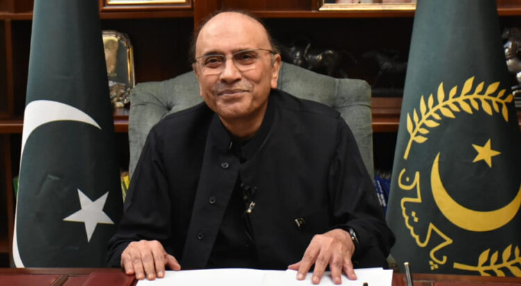 President Asif Ali Zardari