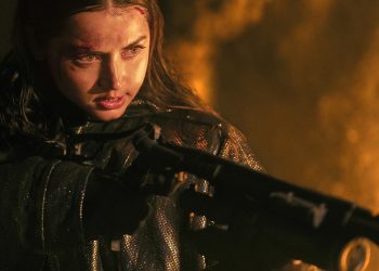 Ana de Armas in a scene from "Ballerina." (Lionsgate via AP)