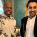 Pakistan’s Minister of State for Crypto and Blockchain Bilal Bin Saqib meets New York City Mayor Eric Adams (left) in NewYork City on June 6, 2025. (Pakistan Crypto Council)