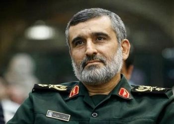 Brigadier General Amir Ali Hajizadeh (File)