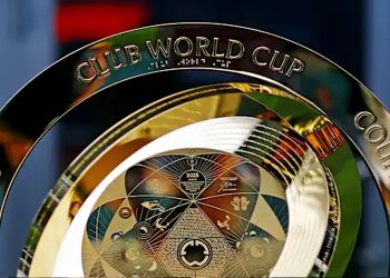 The Club World Cup trophy. / Peter Casey-Imagn Images