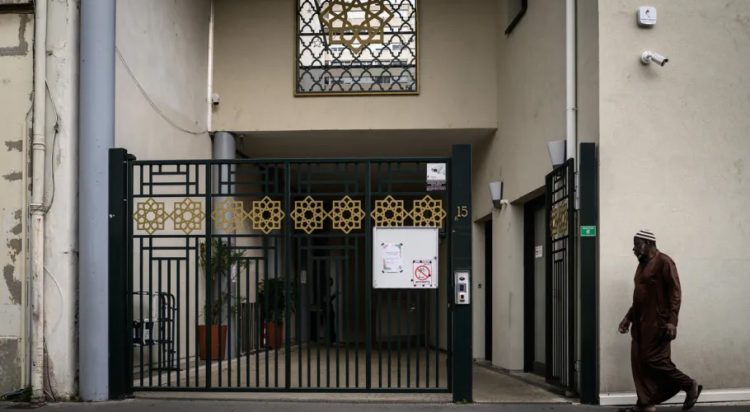 Errahma mosque in Villeurbanne, central France
 [Photo by JEFF PACHOUD/AFP via Getty Images]