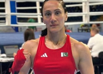 Laura Akram secures Pakistan’s first world-level medal in women’s boxing, with bronze medal guaranteed (Image: X)