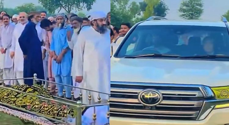An egregious example of arrogance and haughtiness: Senior politician Manzoor Wattoo offered funeral prayers while sitting in an air-conditioned vehicle