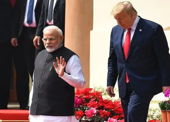 Prime Minister Narendra Modi with US President Donald Trump
(Credit: India Today)