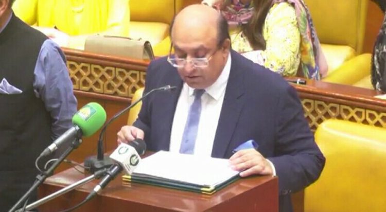 Punjab Finance Minister Mujtaba Shuja-ur-Rehman presented the provincial budget for the fiscal year 2025–26