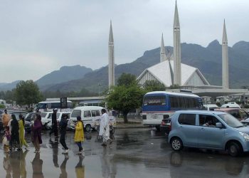 Rain in Islamabad