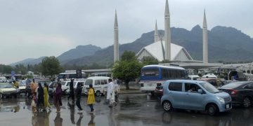 Rain in Islamabad
