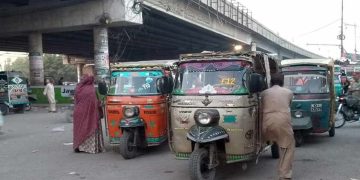 Lack of adequate public transportation facilities in Karachi has made rickshaws a popular transport.