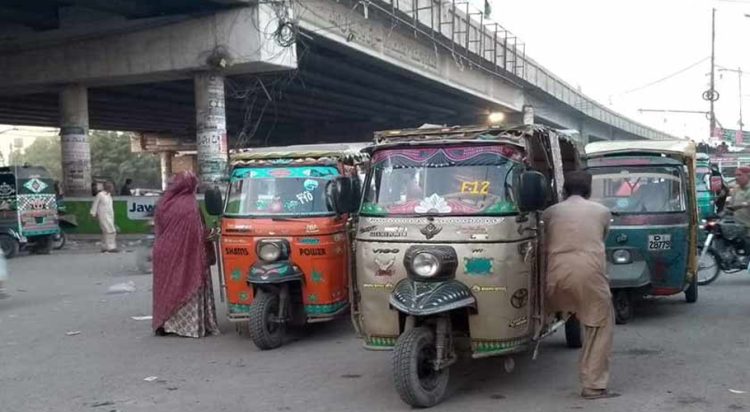 Lack of adequate public transportation facilities in Karachi has made rickshaws a popular transport.