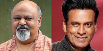 Saurabh Shukla with Manoj Bajpayee