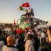 Tunisians depart on Gaza convoy. Photo: Tunisia Land Convoy