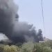 Thick smoke is emanating from the spot where an Air India plane crashed near Ahmedabad airport on Thursday afternoon. (Photo: X)https://www.deccanchronicle.com/nation/plane-crashes-near-ahmedabad-airport-fire-fighters-reach-spot-1884819