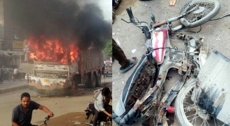 Dumper Under Fire