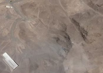 Satellite image over Fordow, after the U.S. struck the underground nuclear facility, near Qom, Iran, June 22, 2025. 2025 Planet Labs PBC via REUTERS/File Photo