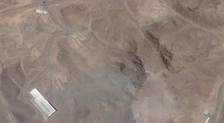 Satellite image over Fordow, after the U.S. struck the underground nuclear facility, near Qom, Iran, June 22, 2025. 2025 Planet Labs PBC via REUTERS/File Photo