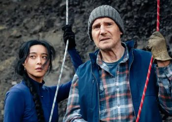 Mike (Liam Neeson) travels to Nepal to scatter his late brother's ashes on Mt. Everest. When Mike and his mountain guide encounter mercenaries on a tour bus, they are forced to fight to save themselves, the passengers, and the local villagers' homeland. (Courtesy of Vertical)