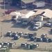 An area where an explosion took place at a Los Angeles County Sheriff's Department's Biscailuz Center Academy Training facility is sealed off in east Los Angeles, California, U.S. July 18, 2025 in a still image from video. ABC Affiliate KABC via REUTERS
