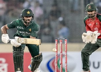 Bangladesh skittled Pakistan for 110 runs in 19.3 overs, marking their third-lowest T20I total against the Tigers. (Image: A Sports)
