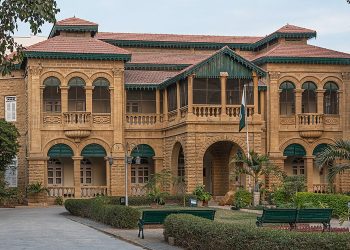 The Quaid-e-Azam House, also known as Flagstaff House, is a house museum dedicated to the personal life of Muhammad Ali Jinnah, the founder of Pakistan. Located in Karachi, Sindh, Pakistan, it was designed by British architect Moses Somake.